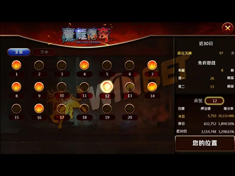 魔龍傳奇選台